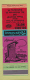 Matchbook Cover - Delores Motel Galesburg IL