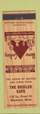 Matchbook Cover - Broiler Cafe Mankato MN