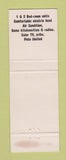 Matchbook Cover - Flamingo Motel Superior Motels Kalispell MT