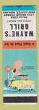 Matchbook Cover - Wayne's Grill New Castle IN