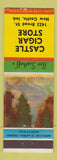 Matchbook Cover - Castle Cigar Store New Castle IN