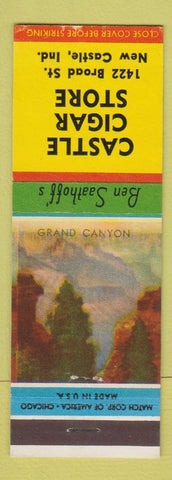 Matchbook Cover - Castle Cigar Store New Castle IN