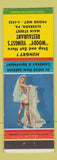 Matchbook Cover - Woody Yeingst's Restaurant Elverson PA pinup