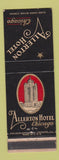 Matchbook Cover - Allerton Hotel Chicago IL