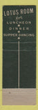 Matchbook Cover - LaSalle Hotel Chicago IL Lotus Room