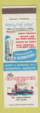 Matchbook Cover - Edgewater Inn Minneapolis MN WEAR