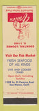 Matchbook Cover - Vince's Restaurant San Mateo CA