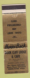 Matchbook Cover - Book Cliff Lodge Cafe Green River UT