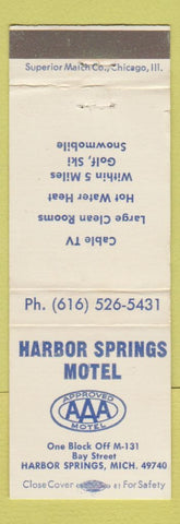 Matchbook Cover - Harbor Springs Motel Harbor Springs MI