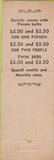 Matchbook Cover - WM Penn Hotel Los Angeles CA King Midas