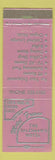 Matchbook Cover - Motel Fresno CA