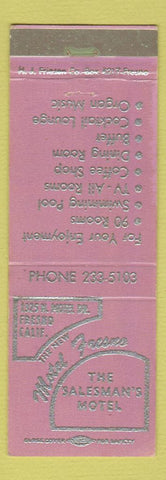 Matchbook Cover - Motel Fresno CA