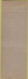 Matchbook Cover - Willard Clevenger Republican Election Treasurer WORN