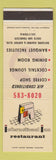 Matchbook Cover - International Inn Restaurant South San Francisco CA