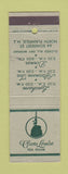 Matchbook Cover - Clara Louise Tea Room North Plainfield NJ