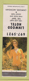 Matchbook Cover - Linwood Hotel Linwood MI pinup