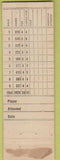 Matchbook Cover - Gilman Hot Springs San Jacinto CA WORN