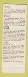 Matchbook Cover - Oma Khayyam's Armenian Restaurant San Francisco CA