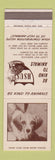 Matchbook Cover - HUSH Lost Pet Service Elizabeth NJ dog