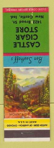 Matchbook Cover - Castle Cigar Store New Castle IN
