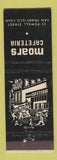 Matchbook Cover - Moars Cafeteria San Francisco CA