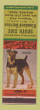 Matchbook Cover - South Side Standard oil gas Billings MT Terrier
