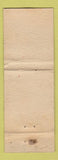 Matchbook Cover - Toney's Point Inn Point Pleasant OH WEAR