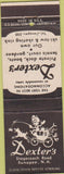 Matchbook Cover - Dexter's Sunapee NH