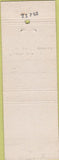 Matchbook Cover - Dexter's Sunapee NH