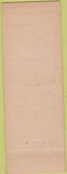 Matchbook Cover - Pinehurst Tea Room BBQ NO TOWN