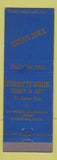 Matchbook Cover - Trocadero Morotti Bros Stockton CA BLUE