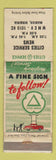 Matchbook Cover - Cities oil gas Marion VA WEAR