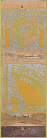 Matchbook Cover - Gaylor Hotel Deco Safety First WORN