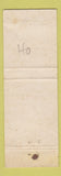 Matchbook Cover - Pils 2000 Beer