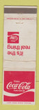 Matchbook Cover - Coca Cola Soda WEAR
