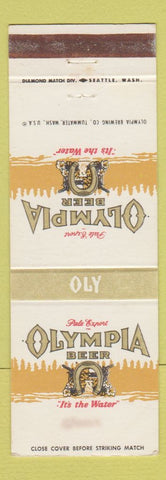 Matchbook Cover - Olympia Beer Tumwater WA