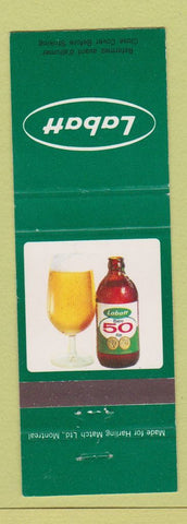 Matchbook Cover - Labatt Beer Canada