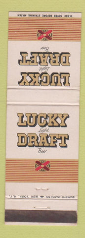 Matchbook Cover - Lucky Light Draft Beer