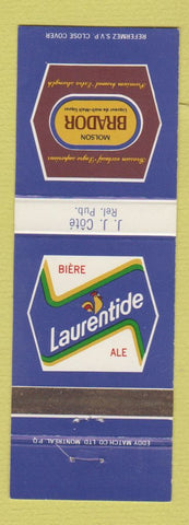 Matchbook Cover - Molson Brador Beer Laurentide
