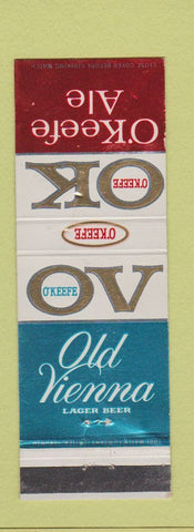 Matchbook Cover - O'Keefe Ale Old Vienna WEAR