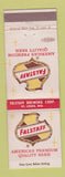 Matchbook Cover - Falstaff Beer St Louis MO