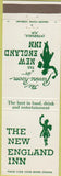 Matchbook Cover - New England Inn Intervale NH