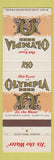 Matchbook Cover - Olympia Beer