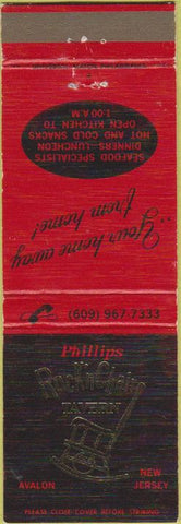 Matchbook Cover - Rock n Chair Tavern Avalon NJ