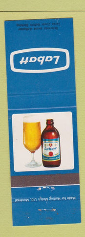 Matchbook Cover - Labatt Beer Canada