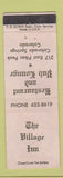 Matchbook Cover - Village Inn Restaurant Colorado Springs WEAR