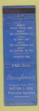 Matchbook Cover - Stoughton's Dru Store Hartford CT WORN