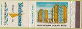 Matchbook Cover - Yachtsman Resort Myrtle Beach SC