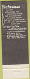 Matchbook Cover - Yachtsman Resort Myrtle Beach SC