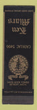 Matchbook Cover - Ken Miars Detroit MI SAMPLE Southern Kraft Corp